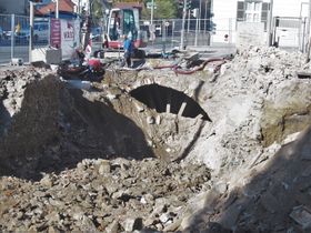Keller Richtung Hochsteingasse, 27.10. - 2021