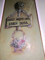 Wandbild im Foyer, rechts neben der Eingangstür - 2023