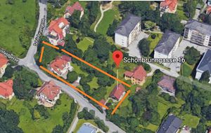 Schönbrunngasse 16 - 20, Bauareal