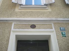 Erinnerungstafel - 2011