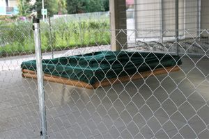 der mittlerweile entfernte "Spielplatz" im Detail (Foto: Unverwechselbares Graz)